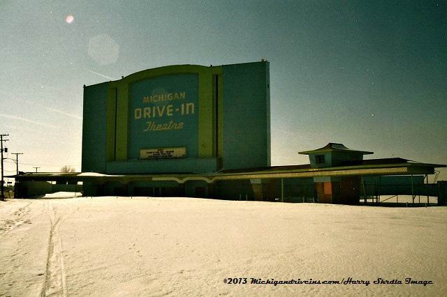 Michigan Drive-In Theatre - Old Shot From Harry Skrdla (newer photo)